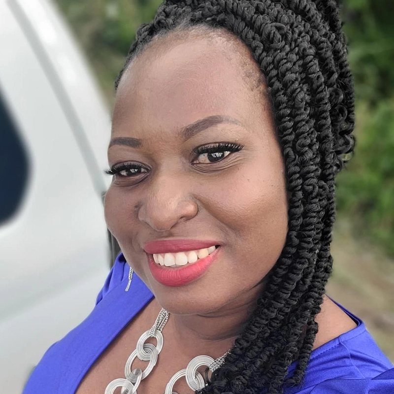 Akada Calliste - Childhood and Lifelong Friend of the Bride