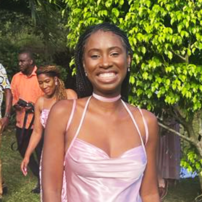 Ayana Gibbs - Youngest Sister of the Bride